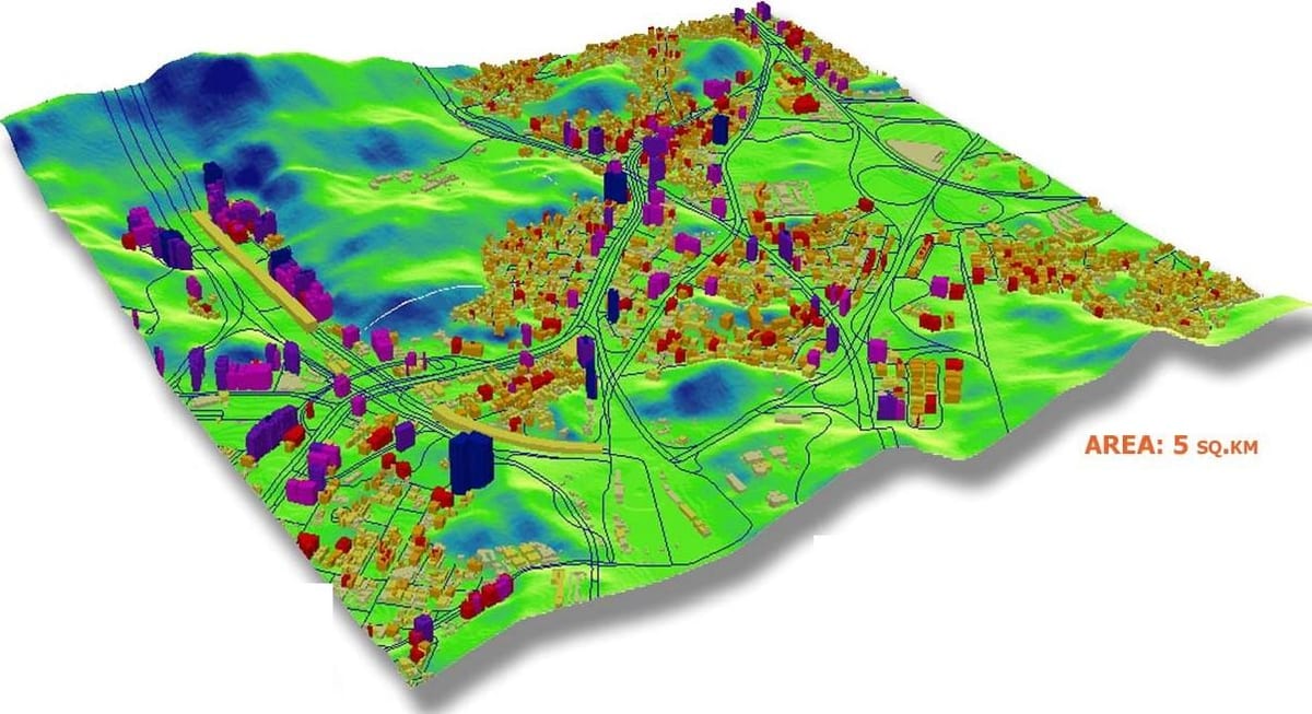 harta Mecca 3d